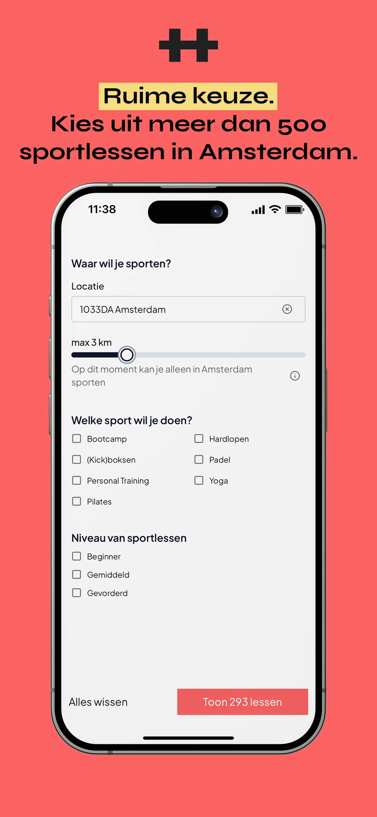 Fittery - Ruime keuze