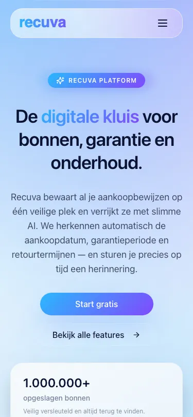 Recuva - Mobiele Website